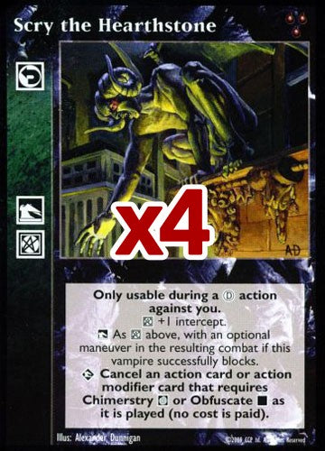 Scry the Hearthstone [HttB set] - VTES CCG