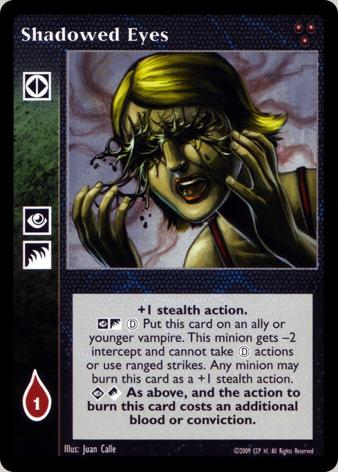 Shadowed Eyes [HttB set] - VTES CCG