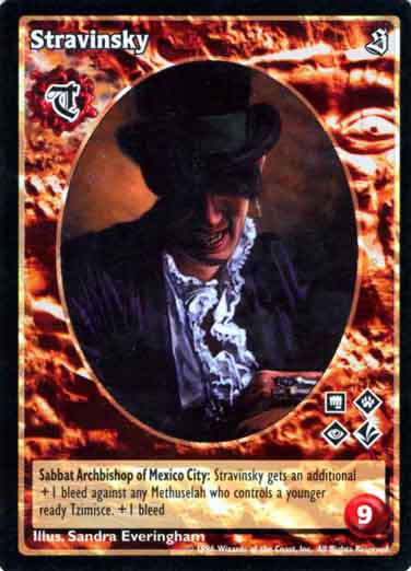 Stravinsky [Sabbat set] - VTES CCG