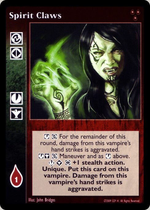 Spirit Claws [HttB set] - VTES CCG