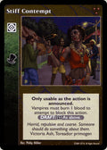 Stiff Contempt [HttB set] - VTES CCG