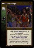 Stiff Contempt [HttB set] - VTES CCG