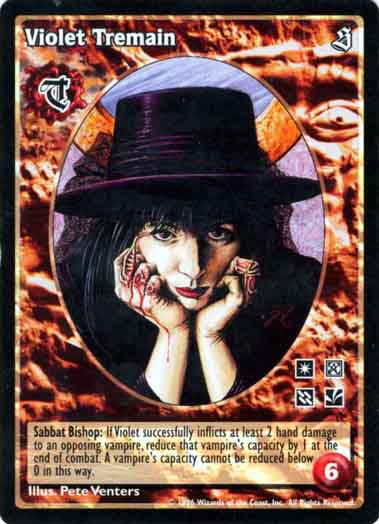 Violet Tremain [Sabbat set] - VTES CCG