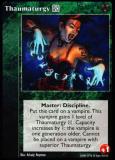 Thaumaturgy [HttB set] - VTES CCG