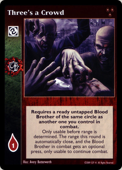 Three's a Crowd [HttB set] - VTES CCG