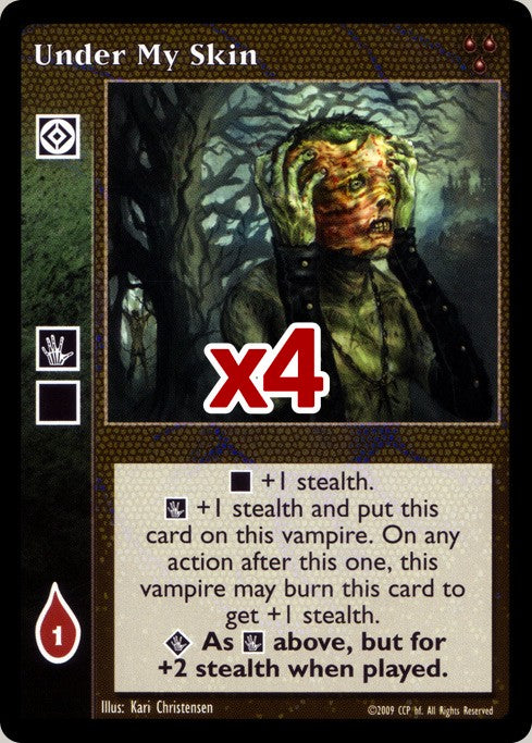 Under My Skin [HttB set] - VTES CCG