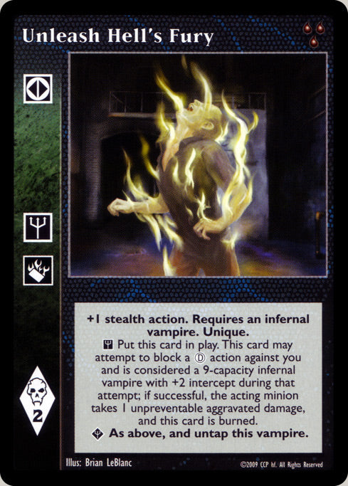 Unleash Hell's Fury [HttB set] - VTES CCG