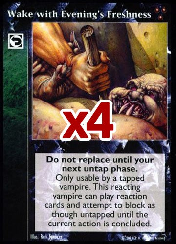 Wake with Evening's Freshness [HttB set] - VTES CCG