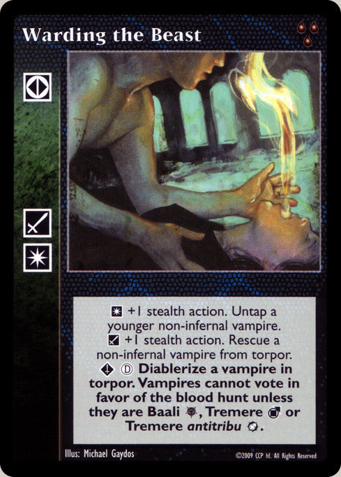 Warding the Beast [HttB set] - VTES CCG