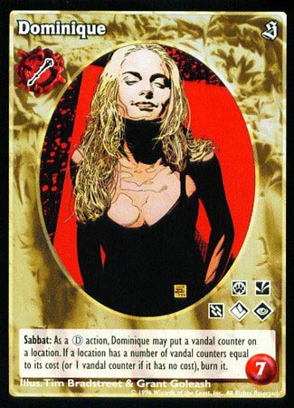 Dominique [Sabbat set] - VTES CCG