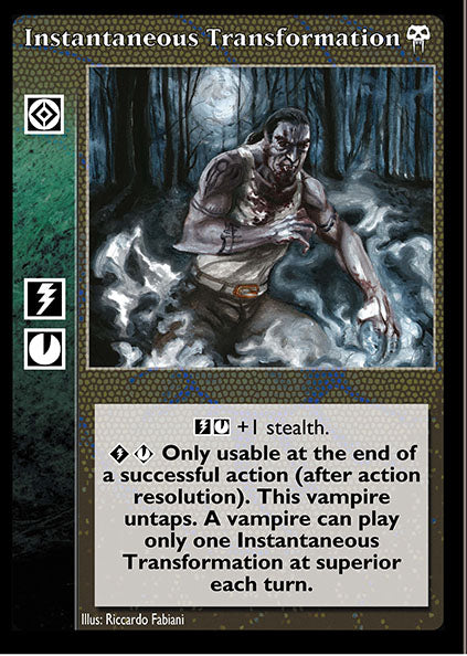 Instantaneous Transformation [DM set] - VTES CCG