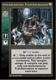 Instantaneous Transformation [DM set] - VTES CCG