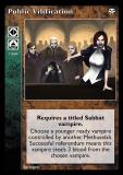 Public Vilification [DM set] - VTES CCG