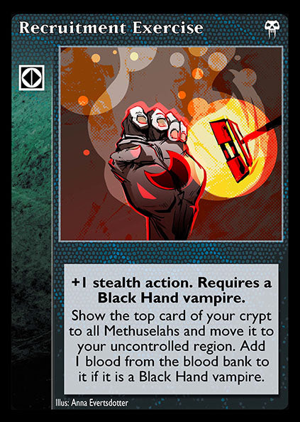 Recruitment Exercise [DM set] - VTES CCG