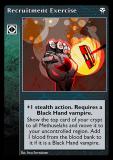 Recruitment Exercise [DM set] - VTES CCG