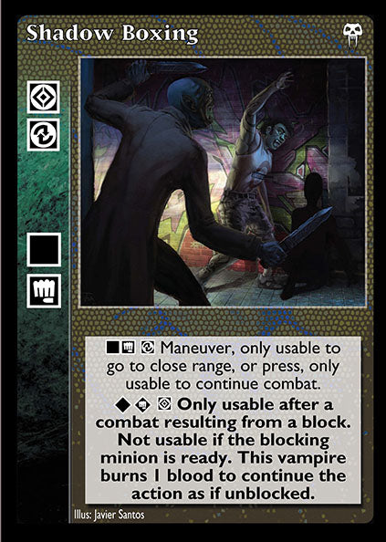 Shadow Boxing [DM set] - VTES CCG