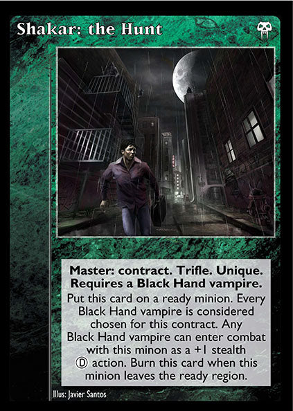 Shakar: the Hunt [DM set] - VTES CCG