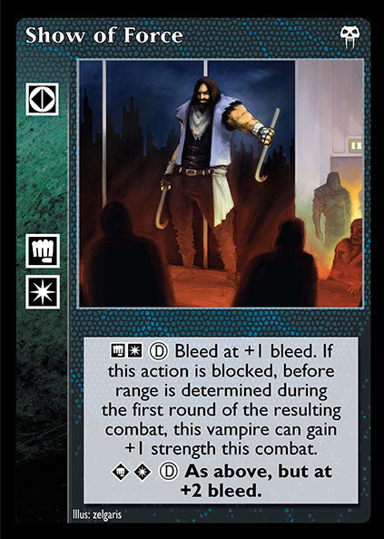 Show of Force [DM set] - VTES CCG