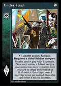 Under Siege [DM set] - VTES CCG