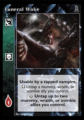 Funeral Wake [TU set] - VTES CCG