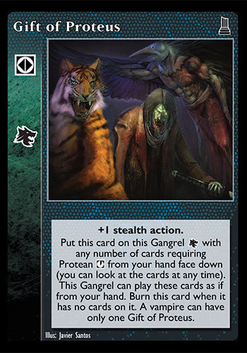 Gift of Proteus [TU set] - VTES CCG