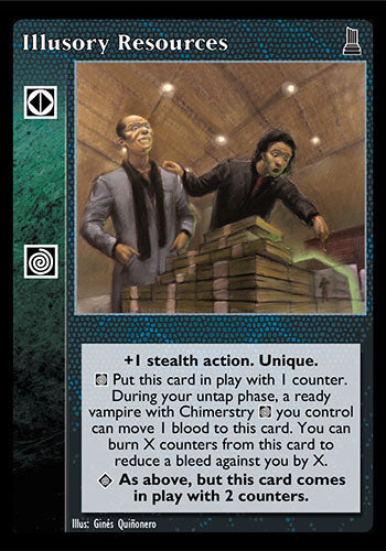 Illusory Resources [TU set] - VTES CCG