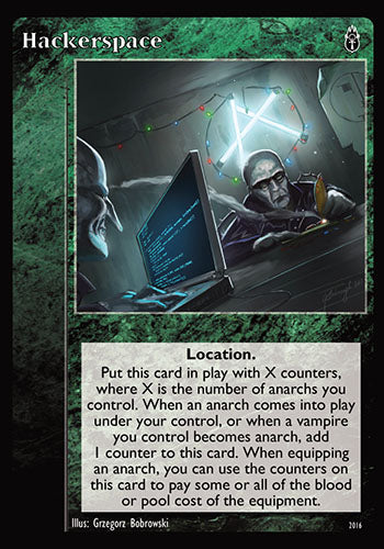 Hackerspace [AU set] - VTES CCG