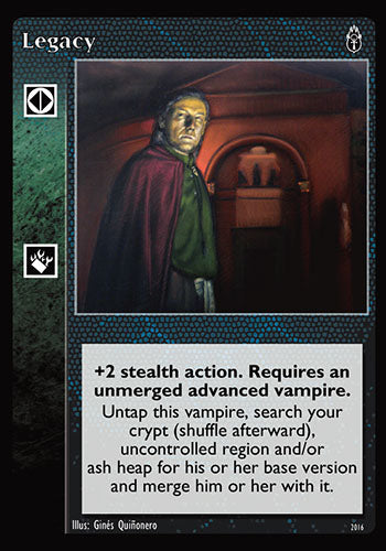 Legacy [AU set] - VTES CCG