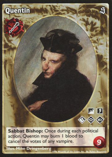 Quentin [Sabbat set] - VTES CCG