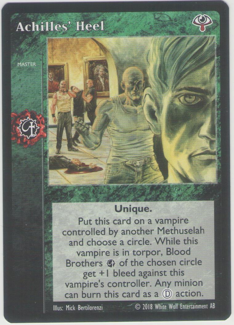Achilles' Heel [LK set] - VTES CCG