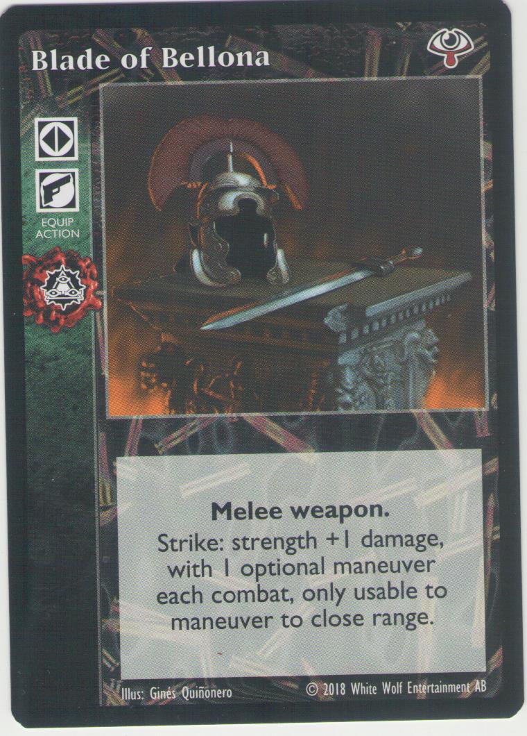 Blade of Bellona [LK set] - VTES CCG