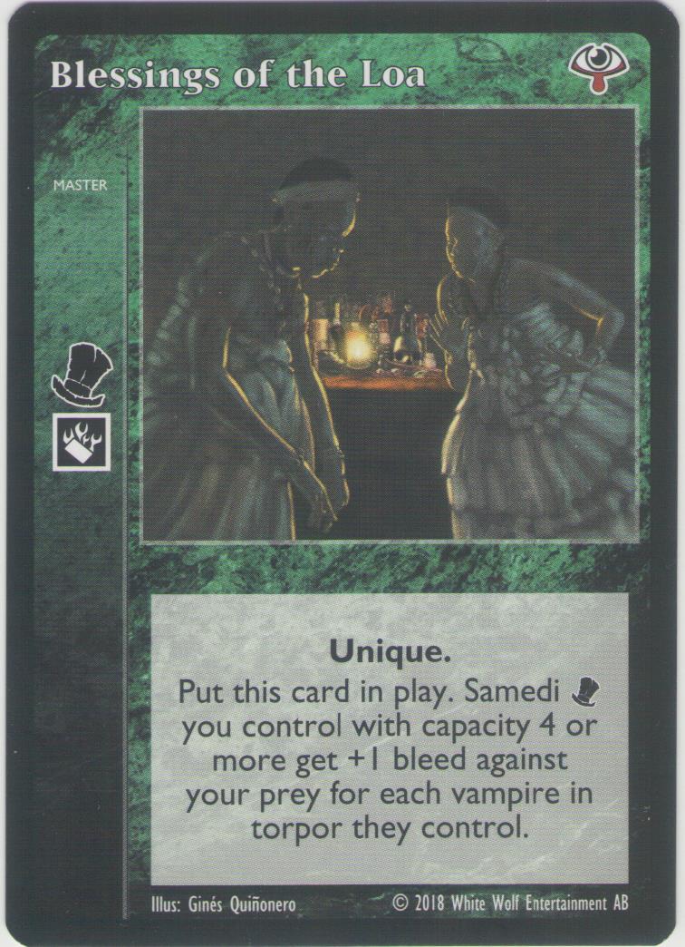 Blessings of the Loa [LK set] - VTES CCG