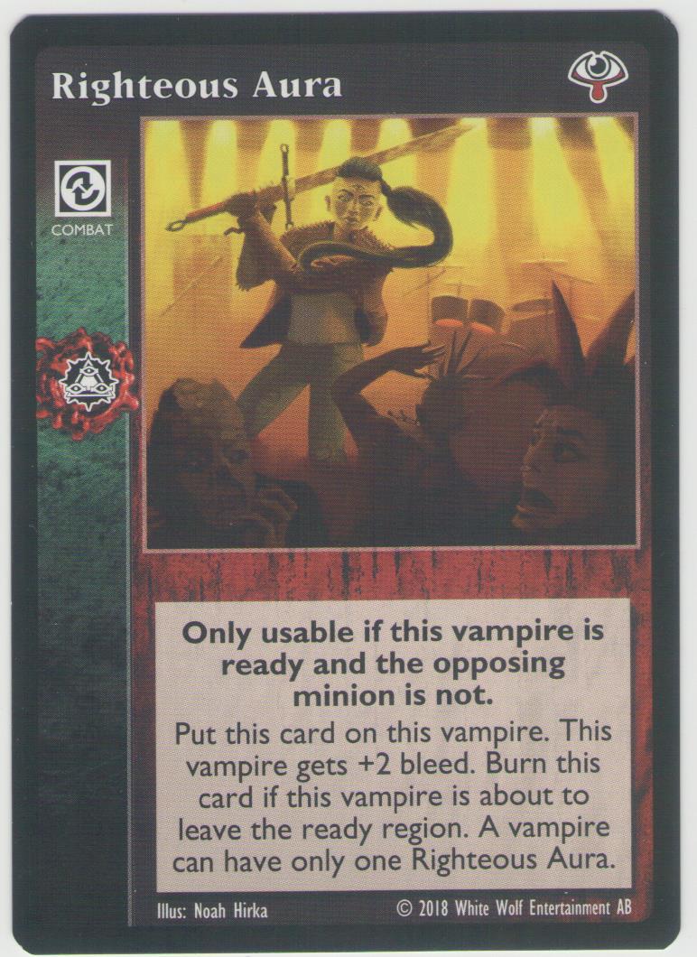 Righteous Aura [LK set] - VTES CCG