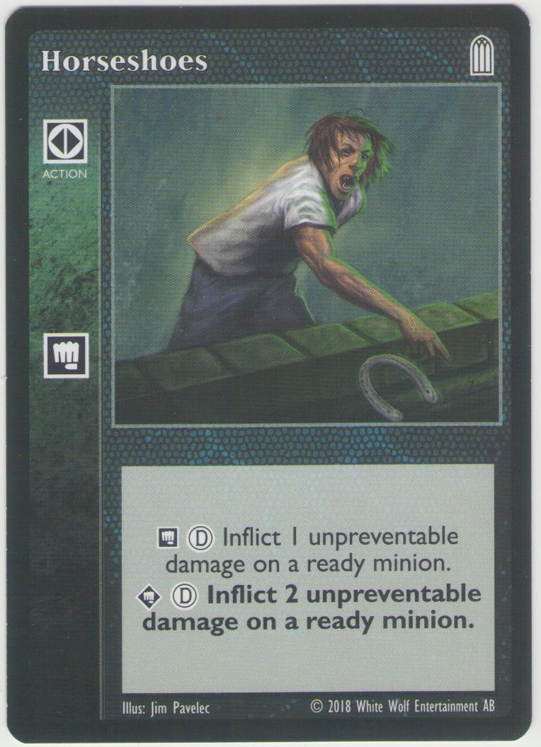 Horseshoes [KoT Reprint 1 set] - VTES CCG
