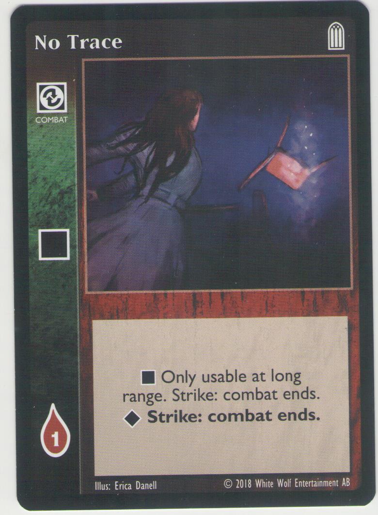 No Trace [KoT Reprint 1 set] - VTES CCG