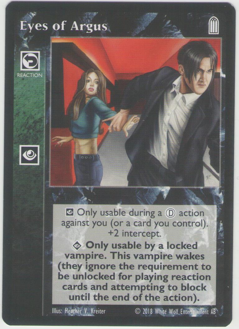 Eyes of Argus [KoT Reprint 2 set] - VTES CCG