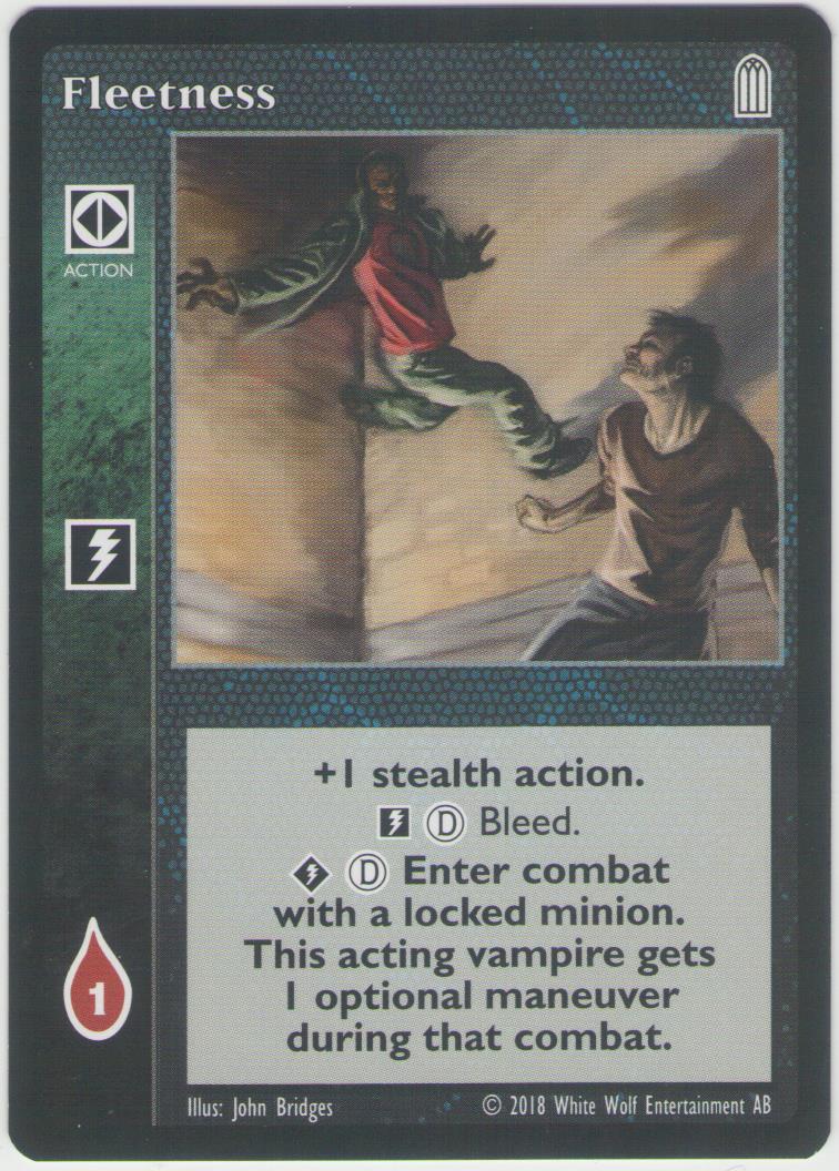 Fleetness [KoT Reprint 2 set] - VTES CCG