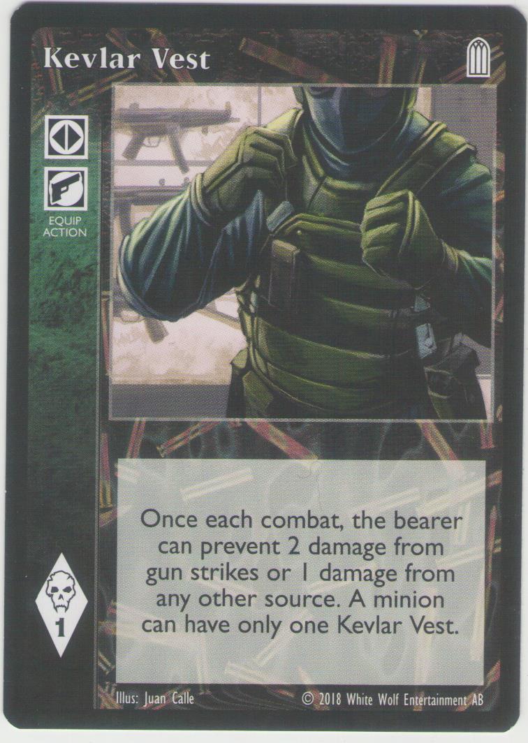 Kev lar Vest [KoT Reprint 2 set] - VTES CCG