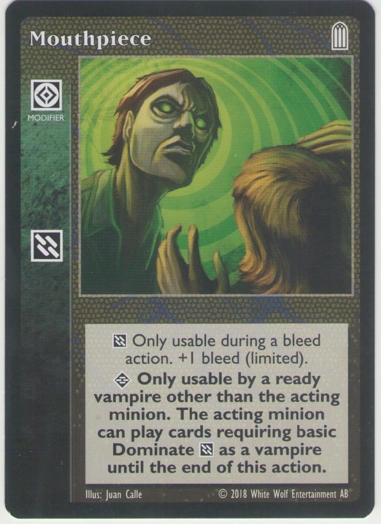 Mouthpiece [KoT Reprint 2 set] - VTES CCG