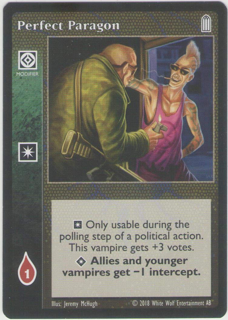 Perfect Paragon [KoT Reprint 2 set] - VTES CCG