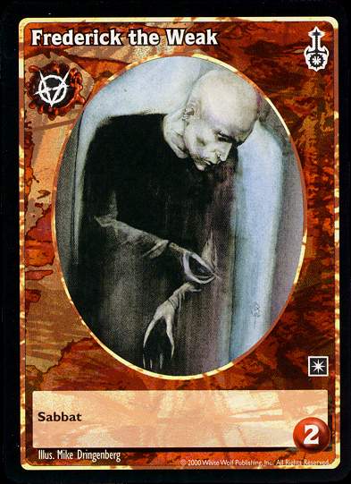 Frederick the Weak [SW set] - VTES CCG