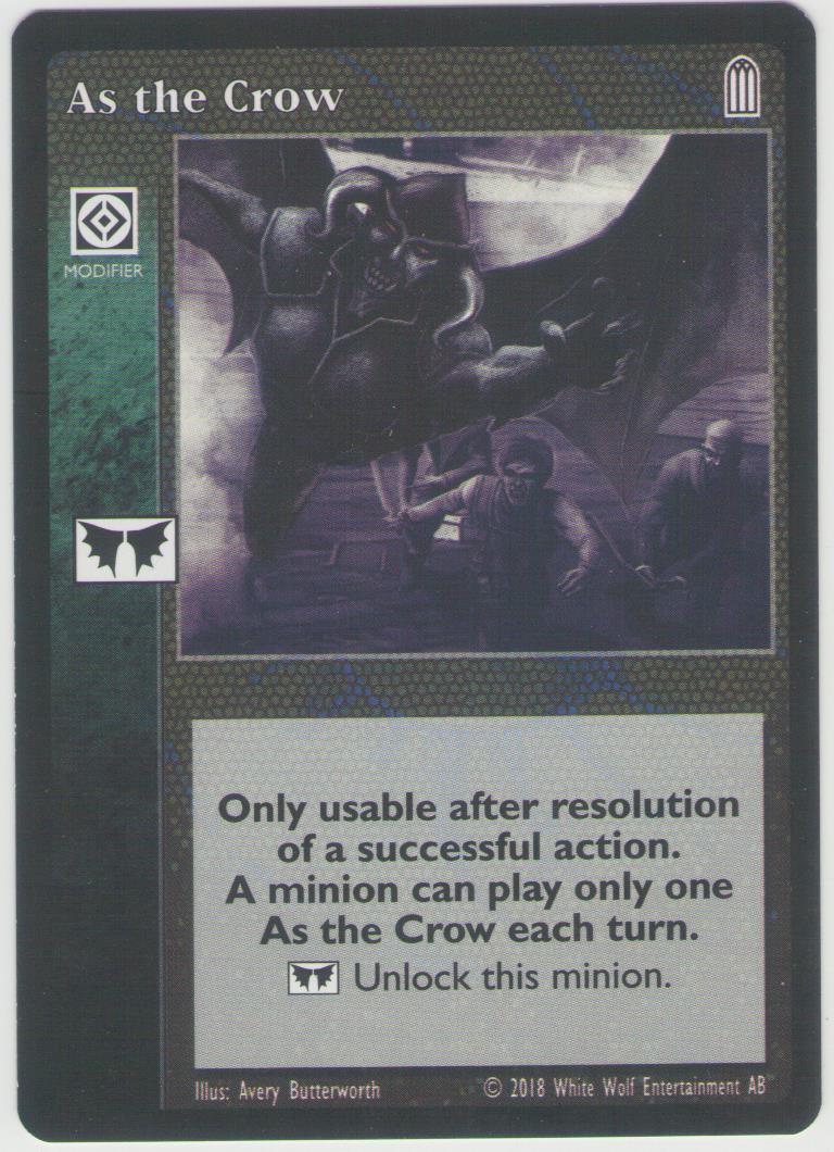 As the Crow [HttB Reprint 1 set] - VTES CCG