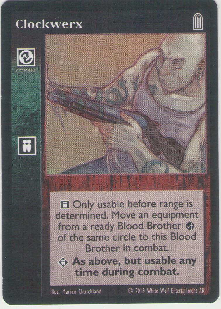 Clockwerx [HttB Reprint 1 set] - VTES CCG