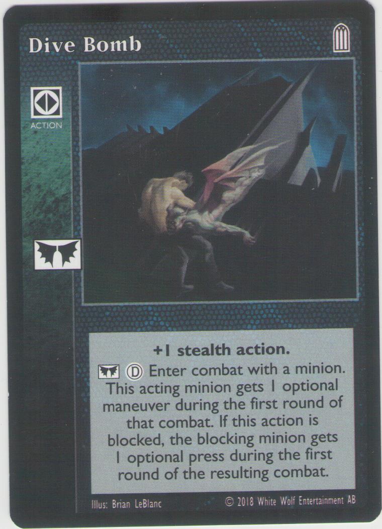 Dive Bomb [HttB Reprint 1 set] - VTES CCG