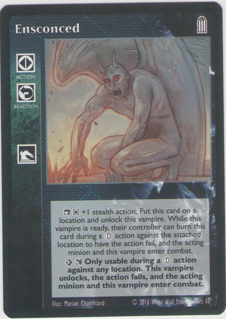 Ensconced [HttB Reprint 1 set] - VTES CCG