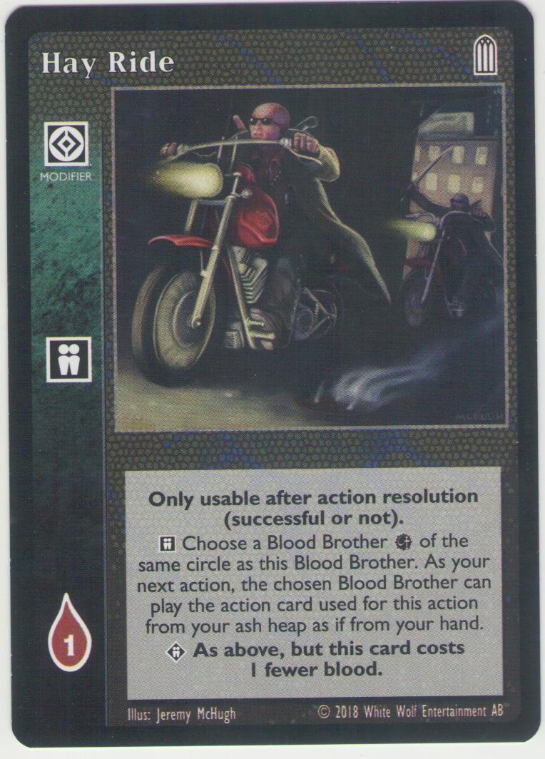 Hay Ride [HttB Reprint 1 set] - VTES CCG