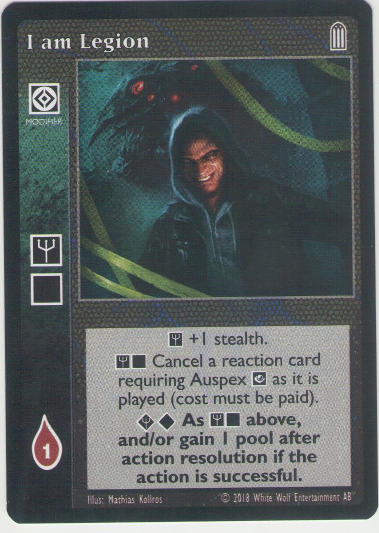 I am Legion [HttB Reprint 1 set] - VTES CCG