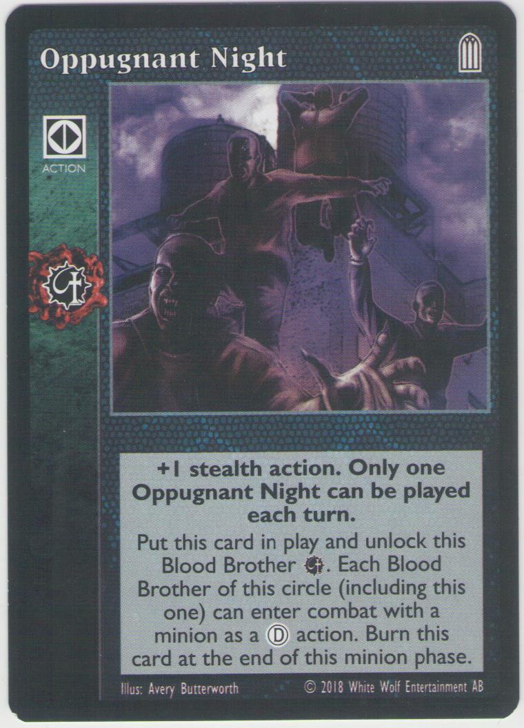 Oppugnant Night [HttB Reprint 1 set] - VTES CCG