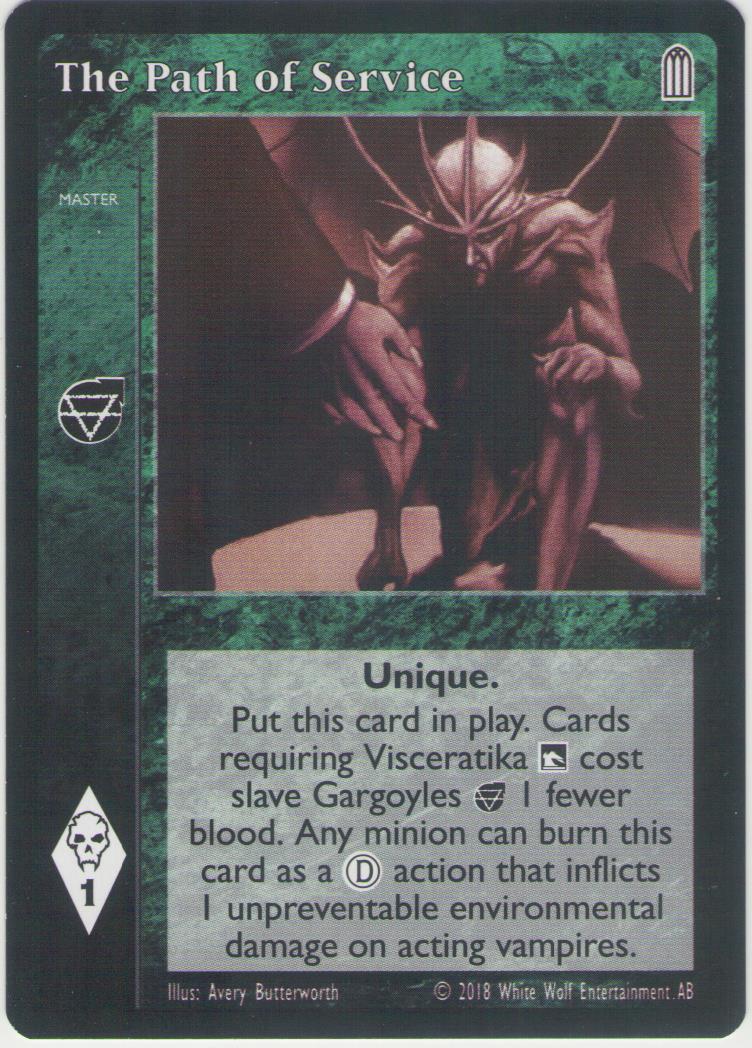 The Path of Service [HttB Reprint 1 set] - VTES CCG
