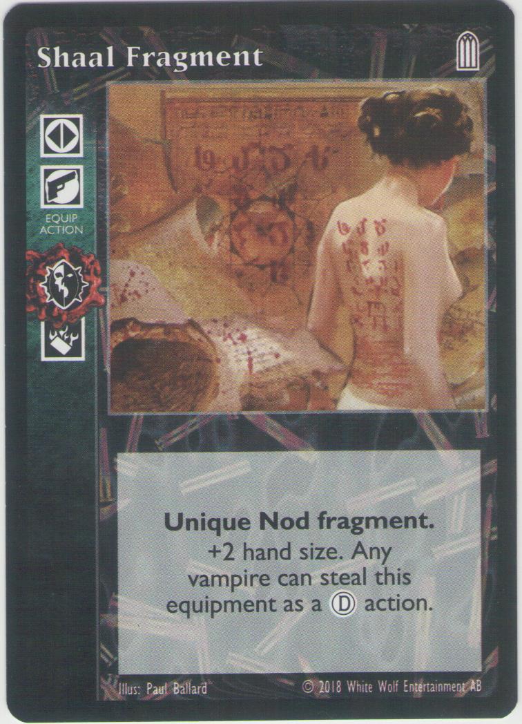 Shaal Fragment [HttB Reprint 1 set] - VTES CCG